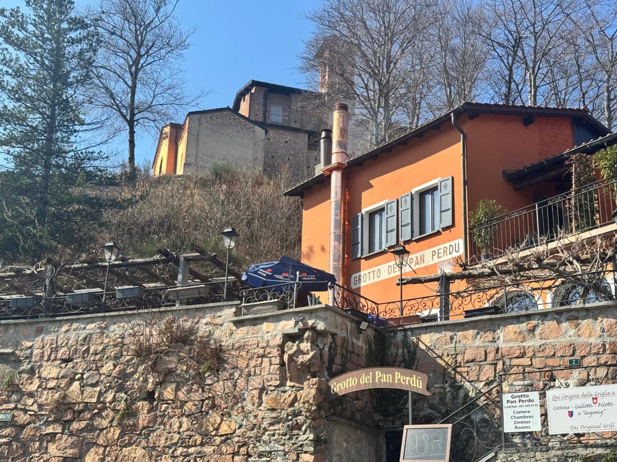 Bed and Breakfast Grotto Del Pan Perdue Lugano Zewnętrze zdjęcie